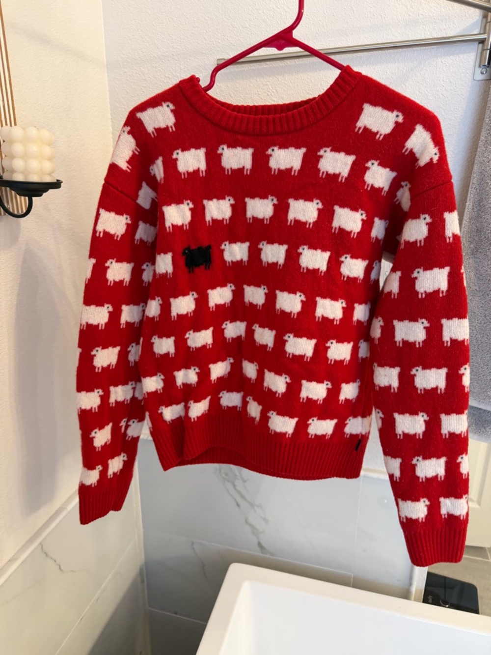 Rowing Blazers Women’s Fitted “Diana Edition” Cotton Sheep Sweater